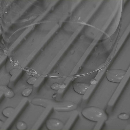 Uscator - suport pentru vase Joseph Joseph Flume Large 85089, 43,5x31,5, Cauciuc, Gri