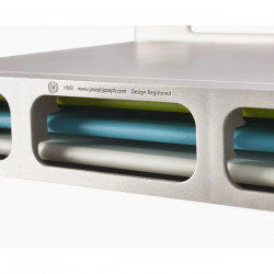 Set 3 tocatoare alimente Joseph Joseph Folio Slim 60199, Cu doua fete, Montare sub raft, multicolor