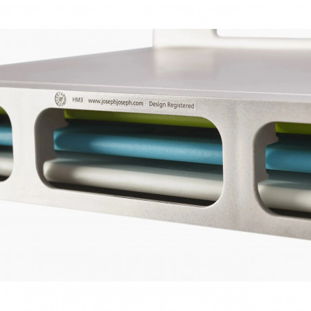 Set 3 tocatoare alimente Joseph Joseph Folio Slim 60199, Cu doua fete, Montare sub raft, multicolor