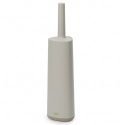 Perie pentru toaletа Joseph Joseph Flex 70573, Cap inlocuibil din silicon, Ecru