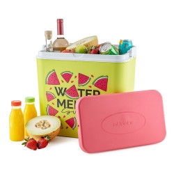Lada frigorifica ATLANTIC Watermelon , 24 litri, Pasiva, Racire, Fara BPA, Multicolor