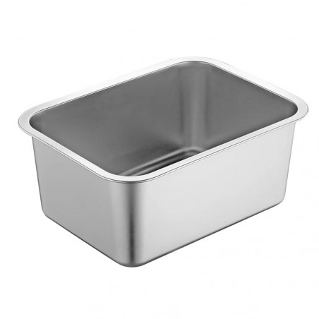 Tava de copt Rosberg R51222K3210, 32x22x10 cm, Otel inoxidabil, Dreptunghiulara, Inox