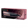 Placa pentru par Remington S5305 Rose Shimmer, 150-230C, Placi ceramice Advanced Ceramic, Sistem Turbo, Negru/roz