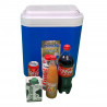 Lada frigorifica ATLANTIC, 24 litri, Activa, 12V, Racire, Fara BPA, Albastru