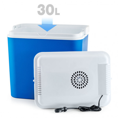Lada frigorifica ATLANTIC, 30 litri, Activa, 12V, Racire, Fara BPA, Albastru