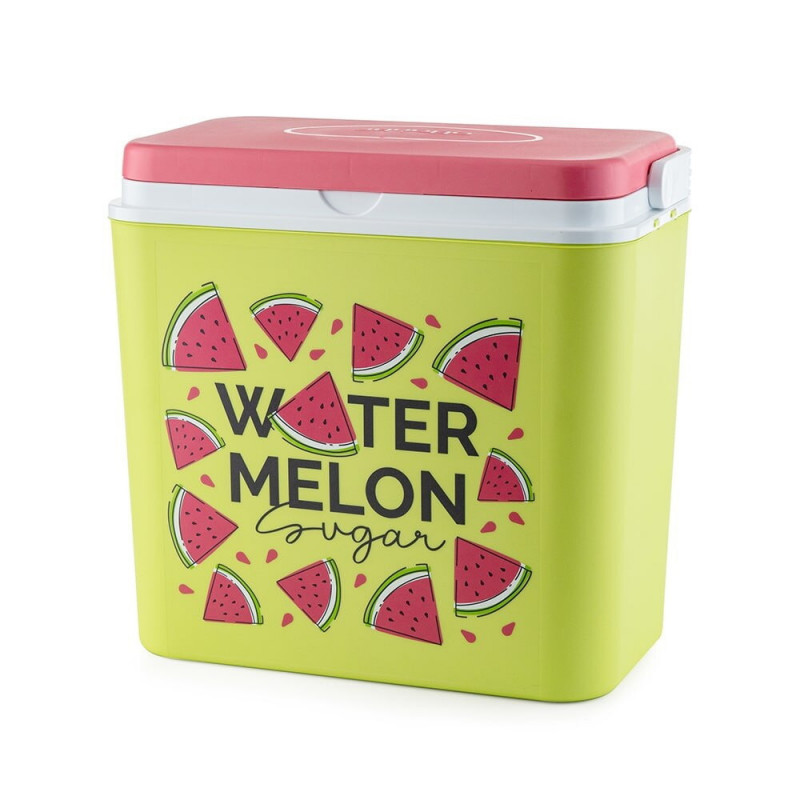 Lada frigorifica ATLANTIC Watermelon, 30 litri, Pasiva, Racire, Fara BPA, Multicolor