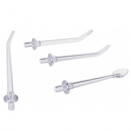 Irigator dentar AENO DI1 ADI0001, 5V, 4W, 200 ml, 100 psi, 4 moduri de curățare, 4 vârfuri, alb