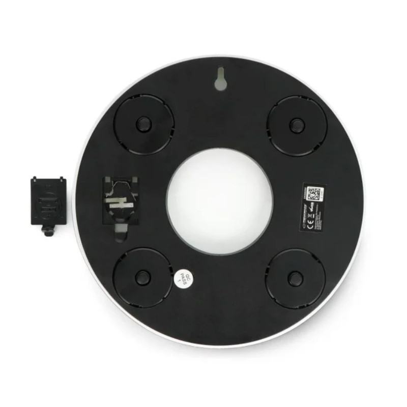 Cântar de bucătărie Esperanza EKS003KW, funcție TARE, afișaj LCD, 5 kg, alb