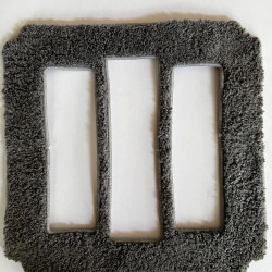 Lavete mop pentru robotul de curatat geamuri HUTT W9, Reutilizabil, 1 buc, Gri