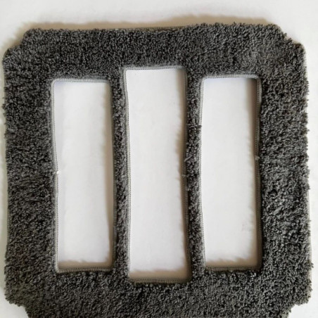 Lavete mop pentru robotul de curatat geamuri HUTT W9, Reutilizabil, 1 buc, Gri