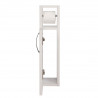 Dulap baie cu suport hartie igienica Kalune Design 854KLN4302, 65x15 cm, strat melaminat, alb