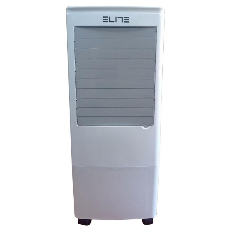 Racitor și umidificator de aer mobil 3in1 Elite ACS-25100, 100 W, 3 viteze, 20 L, Capac din sticla, Masurare nivel de apa, Alb