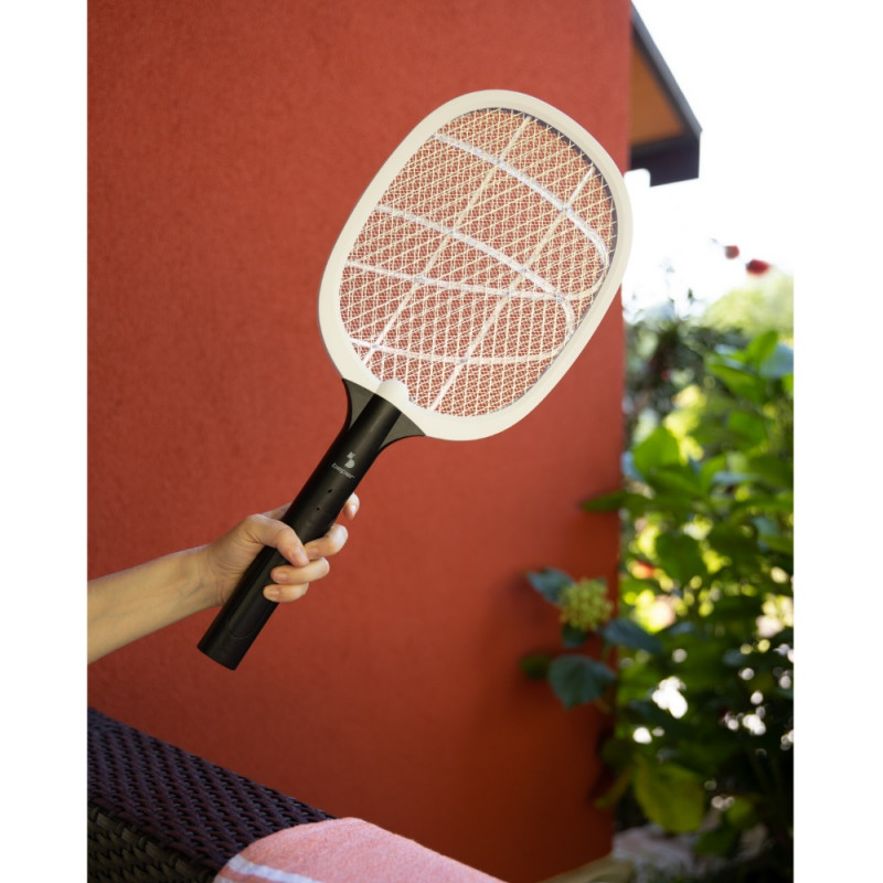 Capcana electrica pentru insecte Beper P206ZAN250, 2W, Incarcare USB, Suport, Iluminare LED, Alb