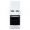 Aragaz Crown CR-50E50, 49L, 4 arzătoare, 3 programe, 300C, capac, alb
