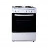Aragaz Crown 6410A, 65L, 4 arzătoare, 6 programe, 300C, termostat, capac, alb