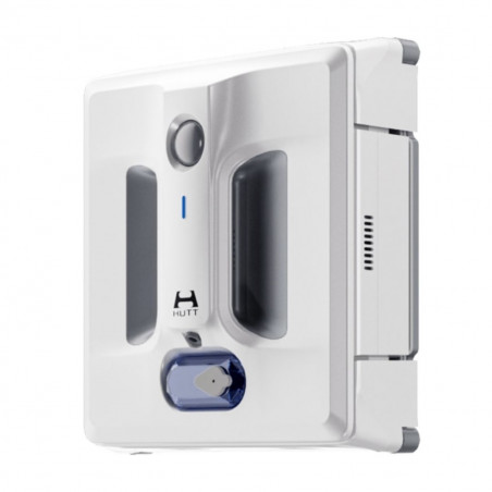 Robot curatare geamuri HUTT A1, 150 ml, 6000Pa, Senzori AI, Quad Spray, Alb