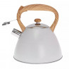 Ceanic cu fluier Klausberg KB 7264, 3 L, Inductie, Gri deschis