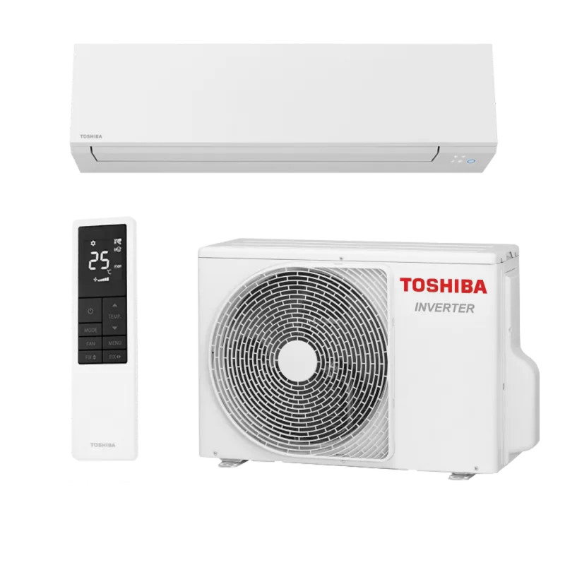 Aparat de aer conditionat invertor Toshiba Shorai Edge RAS-B13G3KVSG-E + RAS-13J2AVSG-E1, 13000 BTU, A+++ / A+++, Pana la 26 m², Wi-Fi, ECO, Autocuratare, Alb