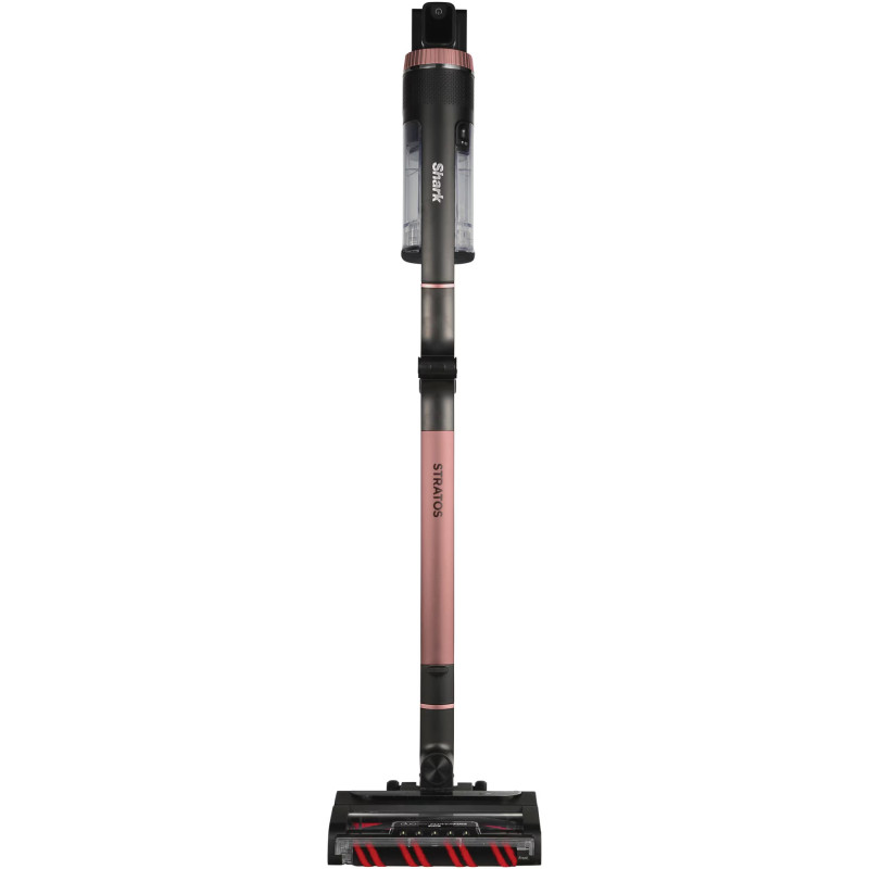 Aspirator vertical Shark IZ400EU, 309W, 0.7L, 60 min autonomie, Clean Sense IQ, LED, Powerfins, Rose Gold