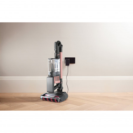 Aspirator vertical Shark IZ400EU, 309W, 0.7L, 60 min autonomie, Clean Sense IQ, LED, Powerfins, Rose Gold