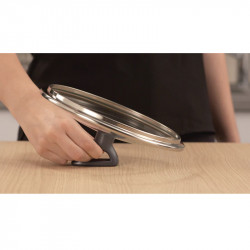 Oala Tefal G7124645 DAILY COOK, 24 cm, 4,5 l, termorezistent, inducție, fără PFOA, Inox