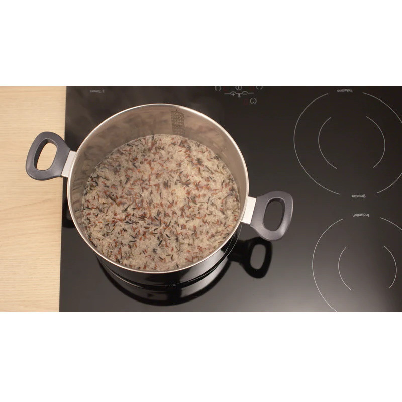 Oala Tefal G7124645 DAILY COOK, 24 cm, 4,5 l, termorezistent, inducție, fără PFOA, Inox