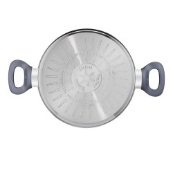 Oala Tefal G7124645 DAILY COOK, 24 cm, 4,5 l, termorezistent, inducție, fără PFOA, Inox