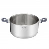 Oala Tefal G7124645 DAILY COOK, 24 cm, 4,5 l, termorezistent, inducție, fără PFOA, Inox