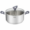 Oala Tefal G7124645 DAILY COOK, 24 cm, 4,5 l, termorezistent, inducție, fără PFOA, Inox