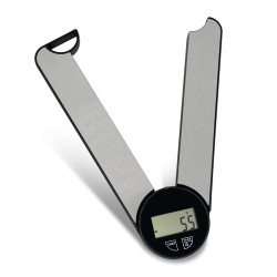 Cantar de bucatarie pliabil Rosberg R51651O, Pana la 5 kg, Baterie inclusa CR2032, LCD display, Inox