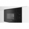Cuptor cu microunde încastrabil Bosch BFL520MB0, 20 l, 800 W, 5 niveluri, Asistent de curățare, Oprire automată, Negru
