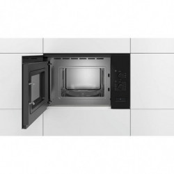 Cuptor cu microunde încastrabil Bosch BFL520MB0, 20 l, 800 W, 5 niveluri, Asistent de curățare, Oprire automată, Negru