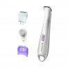Aparat de tuns părul pentru zona intimă Remington Smooth and Silky WPG4035, 0,00-6 mm, autonomie de 30 de minute, 3 accesorii, fără fir, alb
