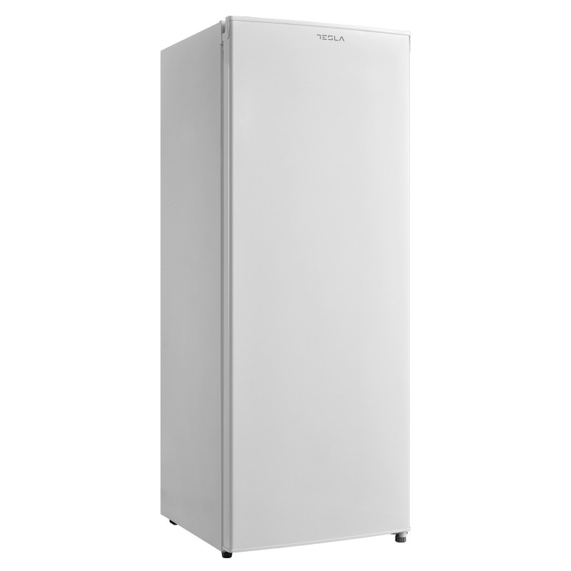 Congelator vertical Tesla RU1600ME, 160 l, Clasa E, Ușă reversibilă, Super Freezing, Autonomie 8 ore, Alb