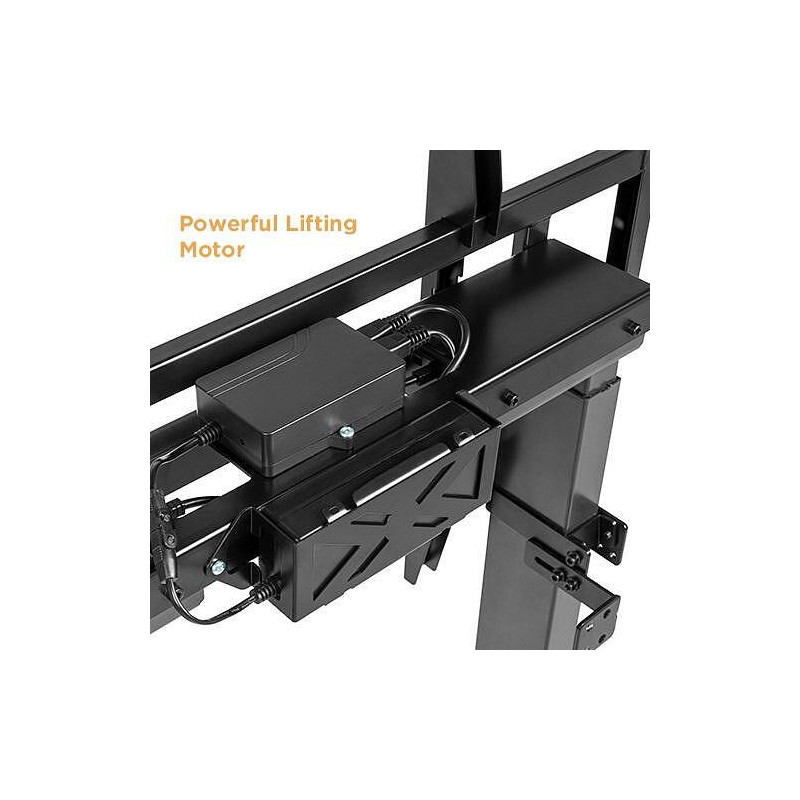 Suport TV Crown WM120K100 MOTO, 55-100", Trepied, Telecomandă, Până la 120 kg, Negru