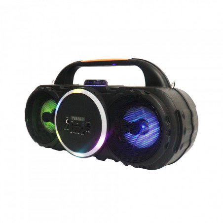 Sistem audio Crown PAS-2410MBF, 10W, Telecomandă, Microfon, LED, Negru