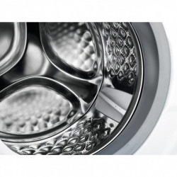 Mașină de spălat AEG LFR73844BE, clasa A, 8 kg, 1400 rpm, 12 programe, afișaj LED, cronometru, alb