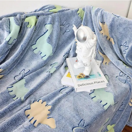 Pătură luminoasă LUMINOVA, 150x100 cm, Pluș, Poliester, Multicolor