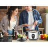 Aparat pentru gătit orez Beper 90.550, 400 W, 1 l, până la 625 g de orez, menținere a căldurii, oțel inoxidabil
