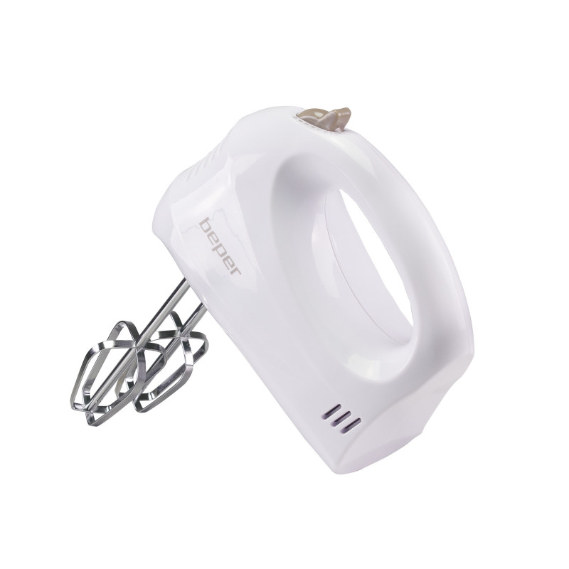 Mixer Beper BP.304, 150 W, 5 viteze, buton de eliberare a paletelor, alb