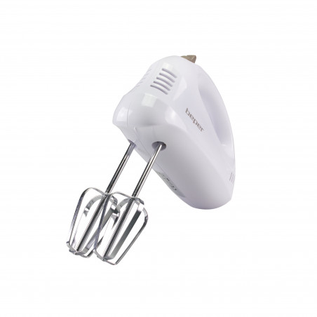 Mixer Beper BP.304, 150 W, 5 viteze, buton de eliberare a paletelor, alb
