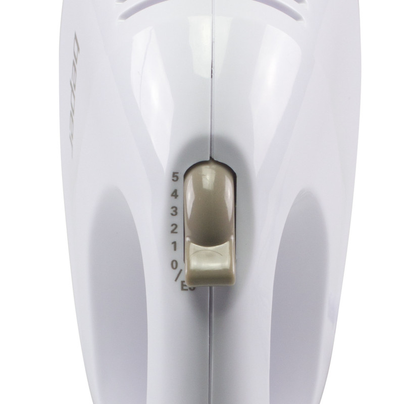 Mixer Beper BP.304, 150 W, 5 viteze, buton de eliberare a paletelor, alb