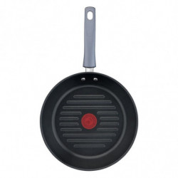 Tefal G7314055 DAILY COOK Mașină de gătit pe grătar, 26 cm, Thermo-Spot și semnal, inducție, argintiu Sterling