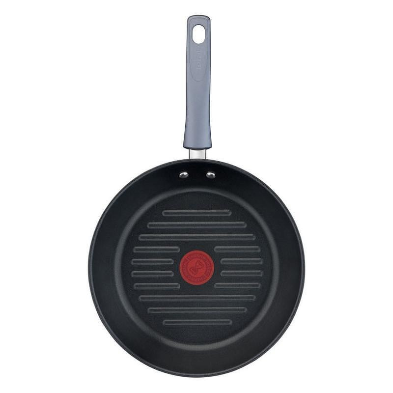 Tefal G7314055 DAILY COOK Mașină de gătit pe grătar, 26 cm, Thermo-Spot și semnal, inducție, argintiu Sterling
