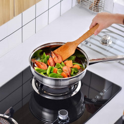 Set de oale si tigaie Royalty Line RL-1231B, 12 piese, Otel inoxidabil, Multistrat, Inductie, Inox