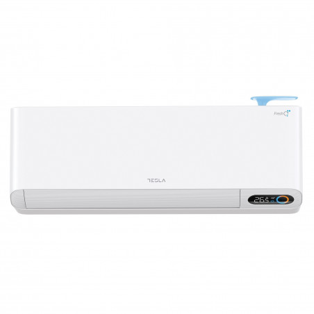 Aer condiționat cu invertor Tesla Virtuoso TT38TF-1232IAW, 12000 BTU, A+++/A++, Până la 25 m2, I Feel, Autocurățare, Autodiagnosticare, 3D AirFlow, Wi-Fi, Alb