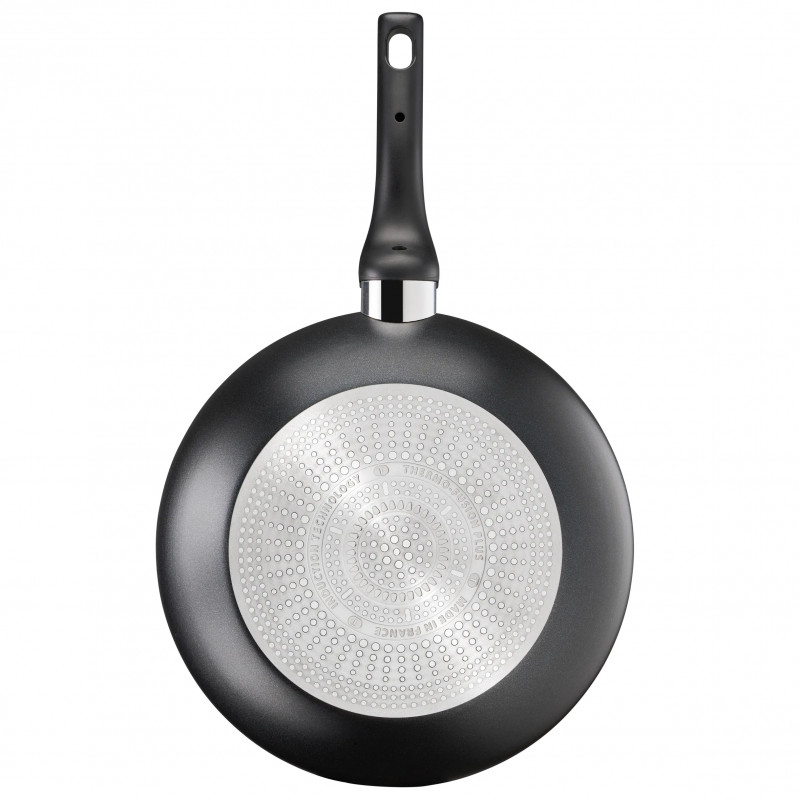 Tefal G2551972 PW28 M PAVOT IND UNLIMITED NOIR, 28 cm, Thermo-Signal, strat de titan anti-zgârieturi, inducție, negru