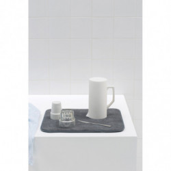 Covoraș pentru vase din microfibră Brabantia SinkSide 1000215, 40x47 cm, poliester, gri închis