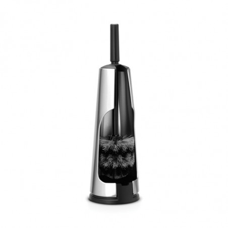 Perie pentru toaleta Brabantia ReNew 107870, 42 cm, Design discret, Inox mat