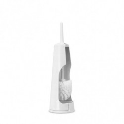 Perie pentru toaletа Brabantia ReNew 107892, 42 cm, Design discret, Alb